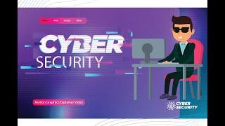 "CYBER SECURITY"  Motion Graphics Explainer Video