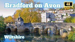 Bradford on Avon - A 4K Walk Around a Beautiful Wiltshire Town