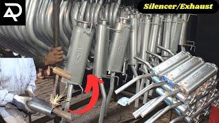 Amazing Manufacturing Process Of Silencer | Incredible Process Of Making An Exhaust Silencer