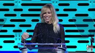 Debbie Gibson Accepts the Trailblazer Award at the She Rocks Awards