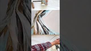 Abstract Acrylic Painting #acrylicpainting #satisfying #shorts