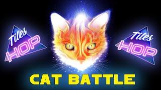 Watch These Cute Kittens Play Tiles Hop and Fight for Victory!