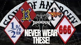 These Biker Patches Could Get You HURT… Don’t Wear Them! ️️