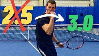 From USTA 2.5 to 3.0 WITH THESE 3 GREAT LESSONS!