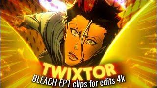 Bleach Thousand Year Blood War Part 3 Episode 1 TWIXTOR Clips 4K