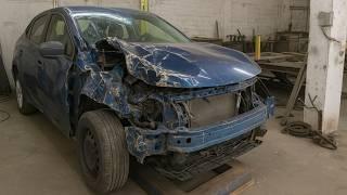 BOUGHT A WRECKED SUBARU THEN REBUILT IT IN ONE DAY