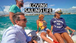 DAY IN THE LIFE OF SAILING WITH OUR NEW SAILING FAMILY | BOAT LIFE PUERTO RICO