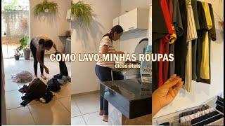 DICAS DE COMO LAVAR ROUPAS | como lavo roupas, produtos que uso, roupas limpas, macias e perfumadas