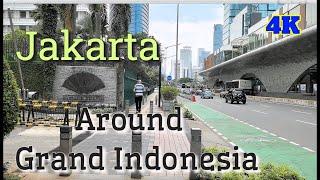 The Ultimate Walking Guide: Around Grand Indonesia to Thamrin City 4K #jakarta #grandindonesia