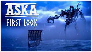 I really enjoyed this VIKING tribe MANAGEMENT Demo | ASKA Gameplay