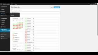 Availability calendar for WordPress: WP Simple Booking Calendar