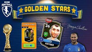 Mini Football - Golden Stars Tournament! Legendary Monday New Defender Keyser!