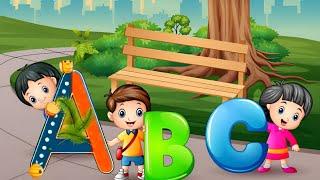 Alphabet language writing type| -Teaching writing ABC for preschool Alphabet for kids