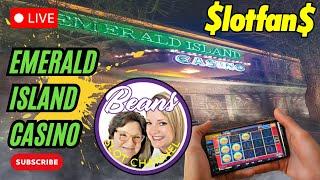 Live from Emerald Island Casino. Winning big jackpots with SlotFans #livestream #lasvegas #casino