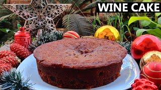 Wine Cake Recipe | Easy and Soft Wine Cake | Special Fruit Cake Recipe