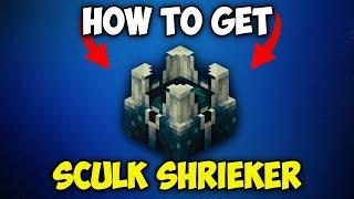 How to Get Sculk Shrieker in Minecraft 1.21.3