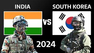 India vs South Korea Military Power Comparison 2024 | South Korea vs India Military Power 2024