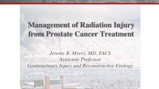 Grand rounds - Radiation Injury after Prostate Cancer Treatment, 2017