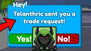 Telanthric Sent Me A TRADE But He Was FAKE And THIS Happened...  | Toilet Tower Defense Roblox