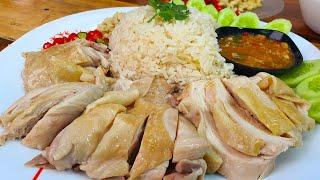 ข้าวมันไก่ สูตรทำง่าย น้ำจิ้มแซ่บเว่อร์ เนื้อไก่นุ่มเด้งหนังวาวทำง่ายนิดเดียว ข้าวหอมนุ่มชวนหิว