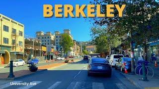 BERKELEY CALIFORNIA - ( 4th Street , Train Station Area ) Driving Tour - USA