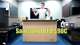 Samsung OLED S90C 2023 Unboxing, Setup, Test and Review with 4K HDR Demo Videos