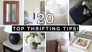 HOW TO THRIFT LIKE A PRO (*actually useful* thrifting tips)