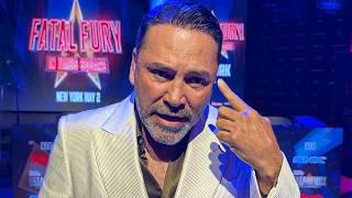 De La Hoya OFFENDED by Dana White & Turki talking about CRUSHING COMPETITION!