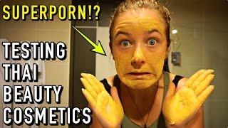 TRYING STRANGE THAI BEAUTY PRODUCTS!!