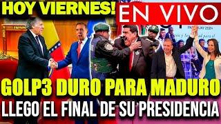 ¡URGENTE!MARIA CORINA DESTRUYEN AL DICTADOR NICOLAS MADURO ¡DEJA LA PRESIDENCIA HOY 25!