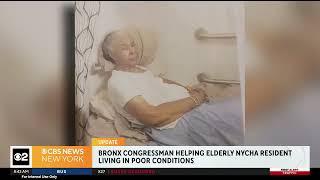 Rep. Ritchie Torres Demands Safe Living Conditions for Senior Citizen living in NYCHA Housing