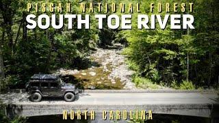 Sounds of the Trail | South Toe River | Overlanding Pisgah National Forest | North Carolina | ASMR