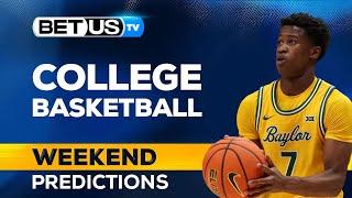 Weekend College Basketball Picks (Dec 27-29th) | College Basketball Predictions & Best Betting Odds