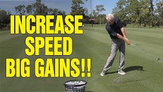 INCREASING YOUR GOLF SWING CLUB HEAD SPEED (10 MPH GAINS)!!