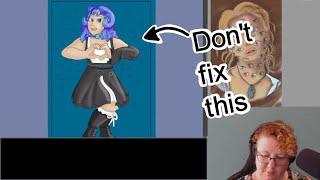 Fixing other peoples art beneficial? (speeddrawing in krita)
