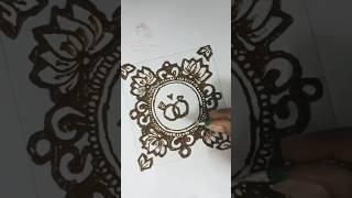 Beautiful Engagement Ring Design  #meganthi #mehndi #megndidesign #hennaartist