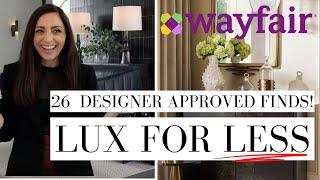 WOW!!!  You NEED to see these WAYFAIR LUXE FOR LESS FINDS