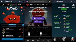 TomClicker Bot | How To Connect Your Solana Wallet ( Phantom Wallet )