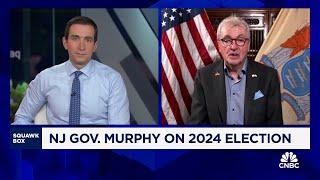 New Jersey Gov. Phil Murphy on 2024 election: It feels 50-50 to me