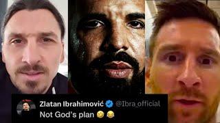 FAMOUS REACTION TO DRAKE LOSING $300K TO MESSI ARGENTINA vs CANADA 2-0