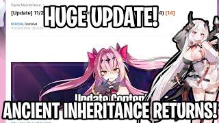 ANCIENT INHERITANCE IS BACK? - 11.21 UPDATE [Epic Seven]