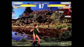 Street Fighter: The Movie Arcade Game - Attract Mode (60fps HD)