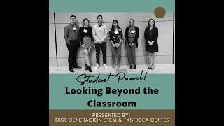 Looking Beyond the Classroom: Student Panel on Work-based Learning and Research Experiences at TXST