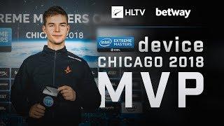 device - HLTV MVP by betway of IEM Chicago 2018