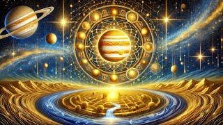 Attract Abundance & Wealth  Jupiter's Spin Frequency Theta Waves 8D Space Meditation Soundscape