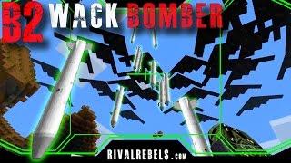 B2 Stealth Bomber mod Minecraft Tactical nuke