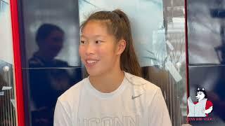 Kaitlyn Chen: UConn women's basketball pregame (USC)  - 12/20/24