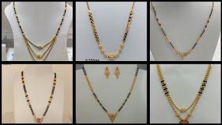 Latest Daily use Short Gold Mangalsutra Designs/#mangalsuthra #shortmangalsutradesigns #dailyus