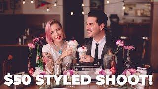 $50 WEDDING STYLED SHOOT!  (PHOTOGRAPHY CHALLENGE #2 - WEDDING PHOTOGRAPHY)