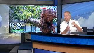 8-10-2020 WQAD Quad Cities Midwest Derecho Coverage Part 2